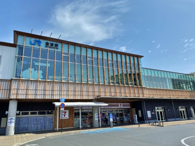 JR倉吉駅の風景