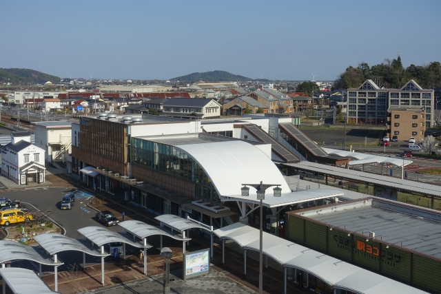 倉吉駅の風景