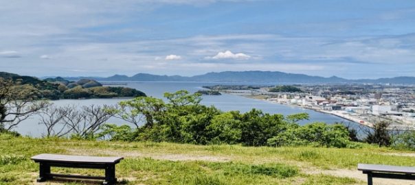 米子城からの風景