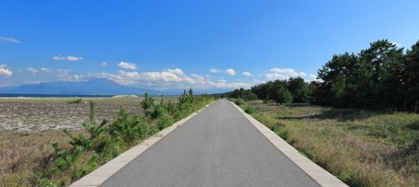 米子市内の風景