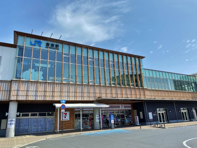 倉吉駅の風景